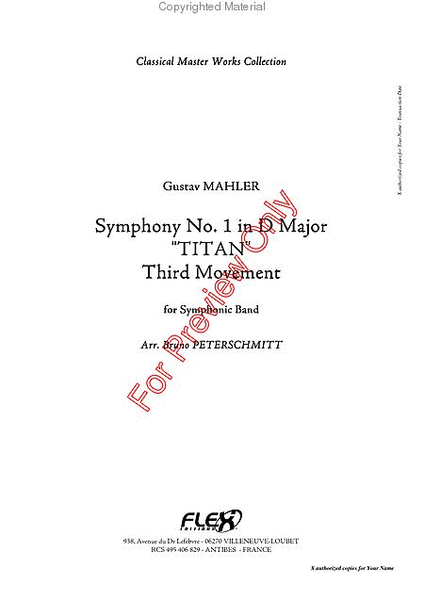 Symphony No.1 "Titan" 3Rd Mvt. image number null