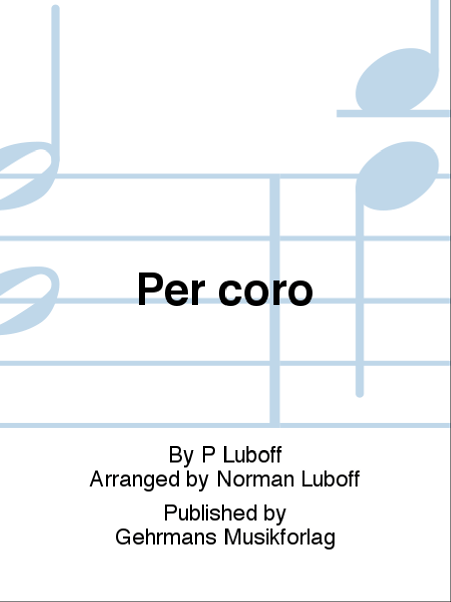 Per coro Divisi scores gallery preview page 1