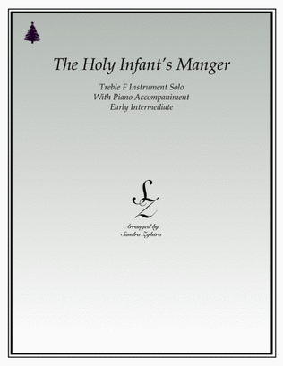 The Holy Infant's Manger (treble F instrument solo)