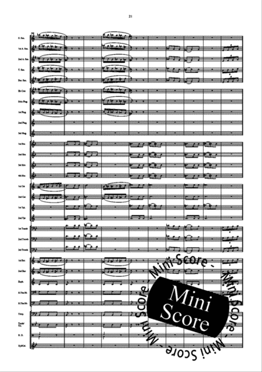 Images D'Ete Images D'Ete Concert Band scores gallery preview page 23