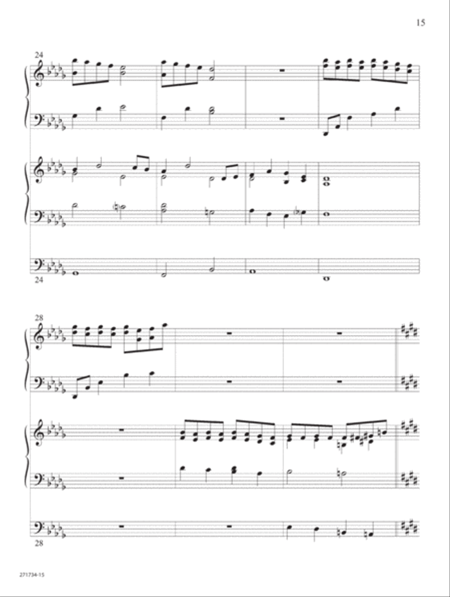 Grace So Amazing Organ scores gallery preview page 10