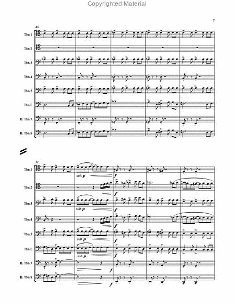 World Report World Report Trombone scores gallery preview page 6