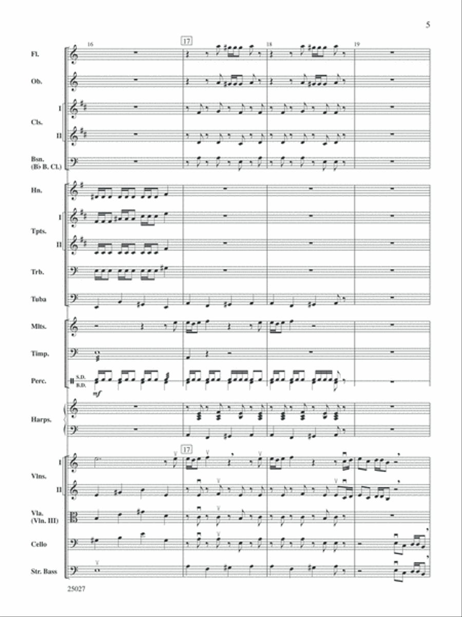 Corpse Bride, Selections from Tim Burton's: Score Full Orchestra scores gallery preview page 5
