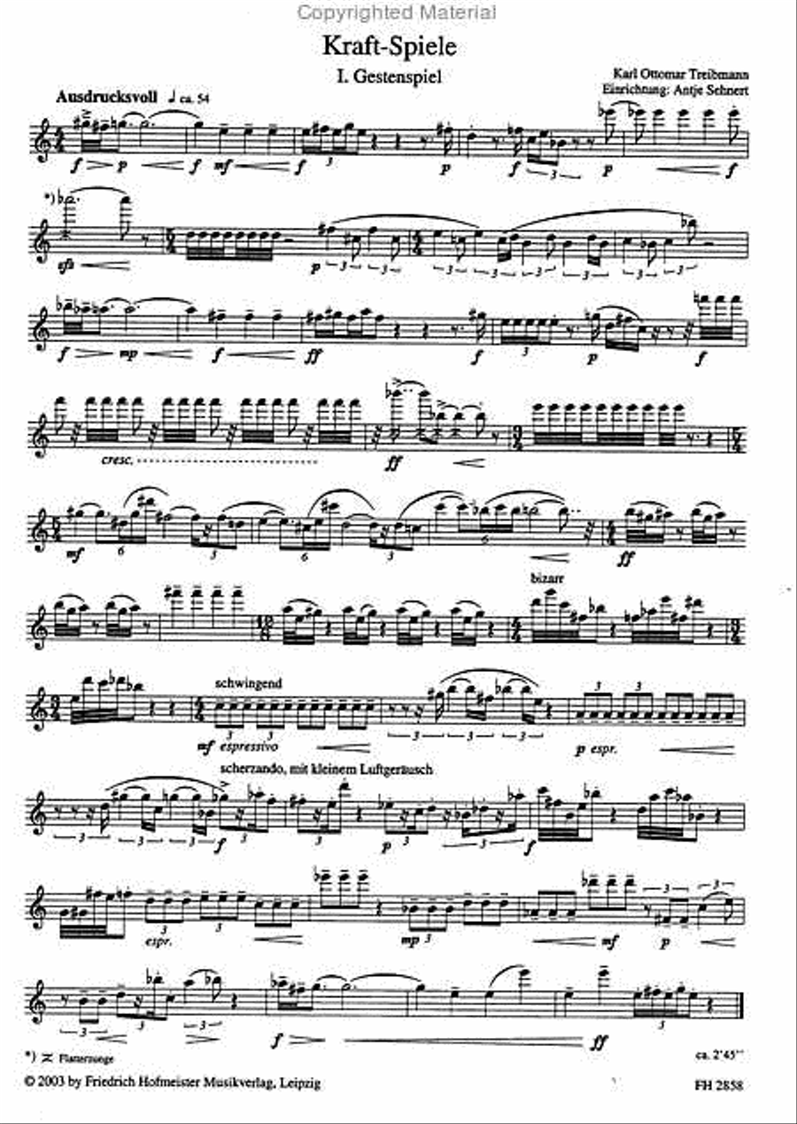 Kraftspiele Alto Recorder scores gallery preview page 2