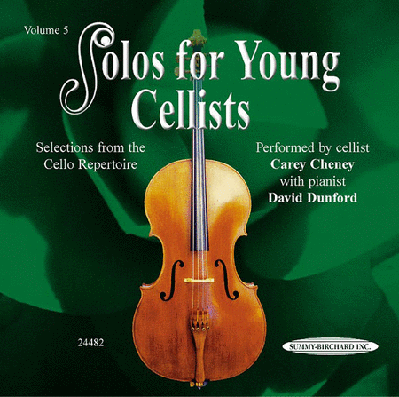 Solos for Young Cellists, Volume 5 (Audio CD)