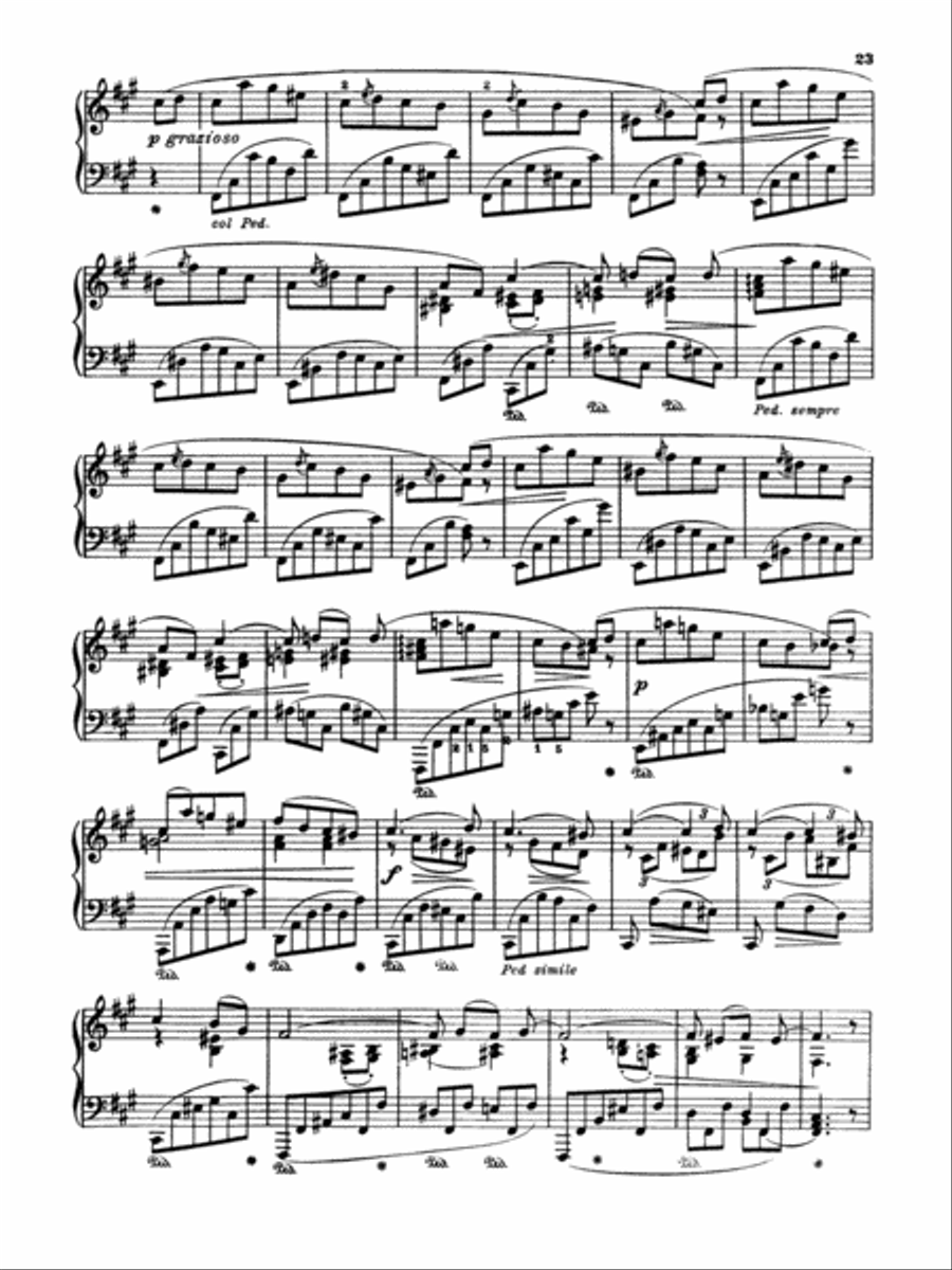 Brahms: Piano Works (Volume II: Op. 76-119 & 5 Etudes) Piano Method scores gallery preview page 2