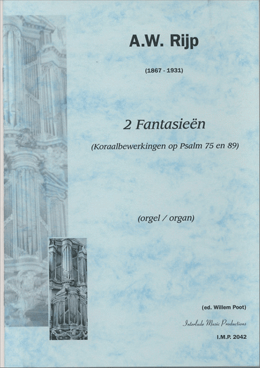 2 Fantasieen Ps.75 89 Organ scores gallery preview page 1