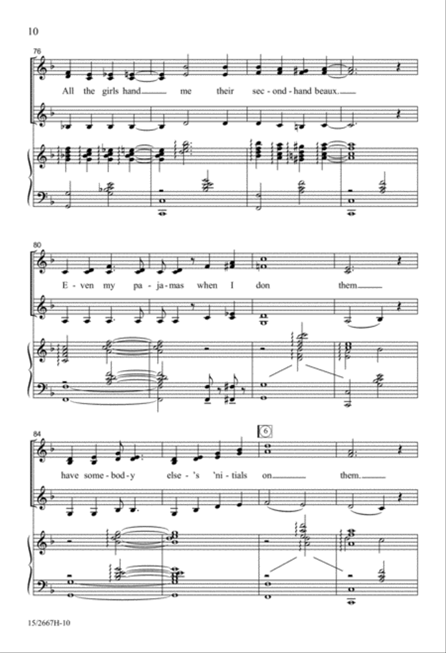 Second-Hand Rose Second-Hand Rose SSA scores gallery preview page 11