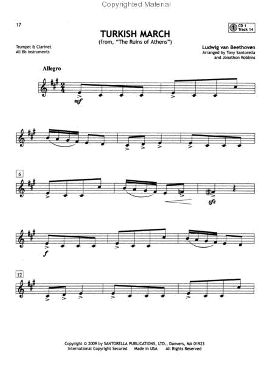 101 Popular Songs for Clarinet * Solos and Duets * with 3 CDs Woodwind Duet scores gallery preview page 3