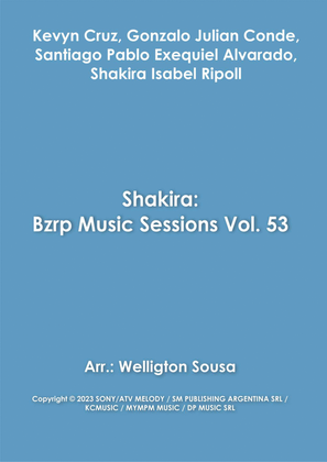 Book cover for Shakira: Bzrp Music Sessions Vol. 53