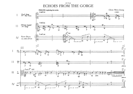Echoes from the Gorge
