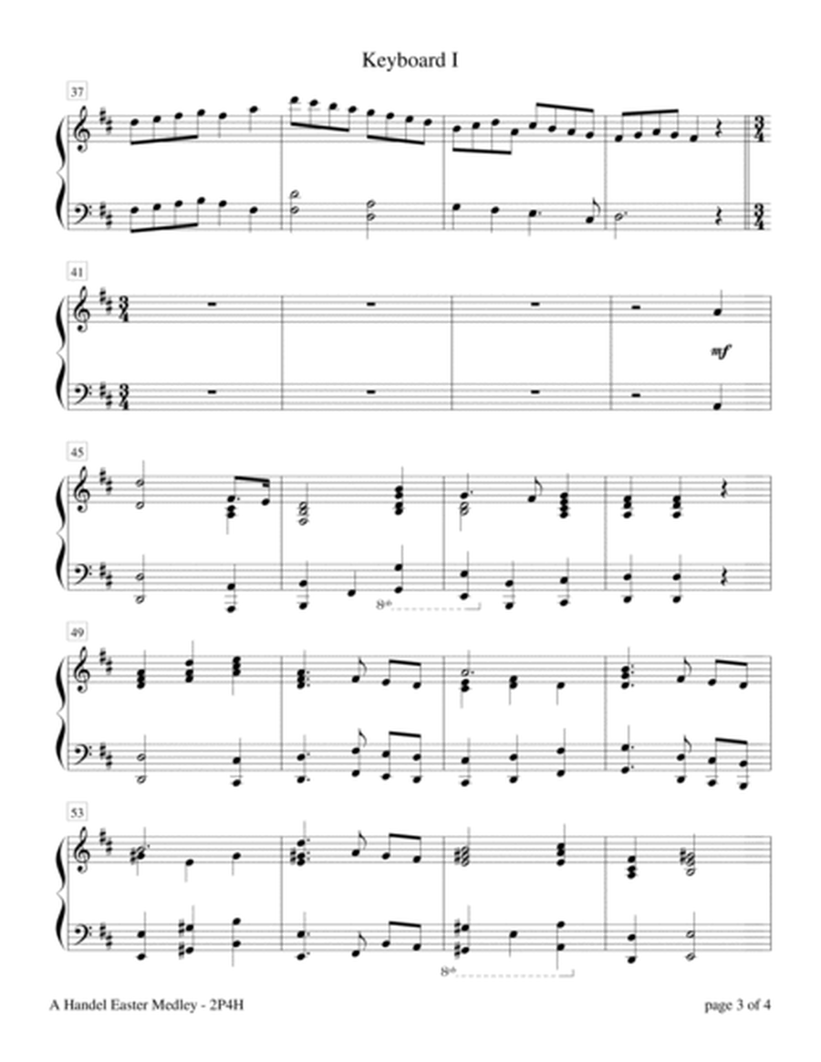 A Handel Easter Medley (2 Pianos, 4 Hands) image number null