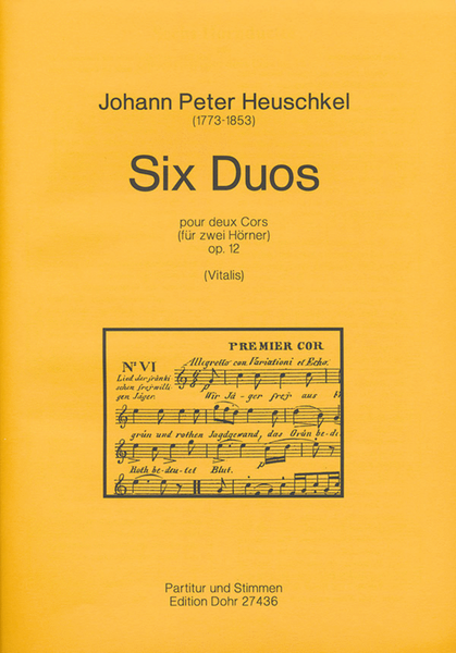 Six Duos pour deux Cors op. 12
