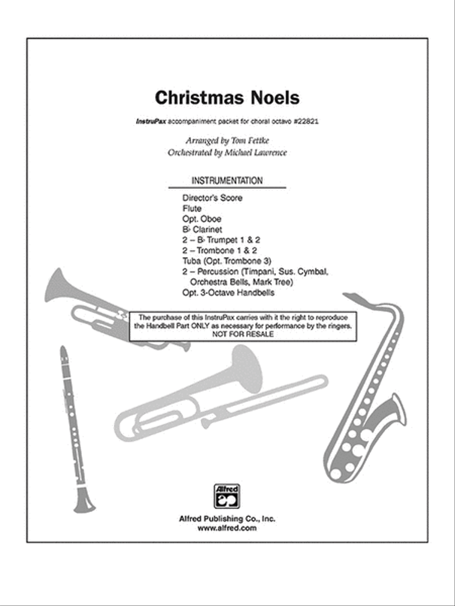 Christmas Noels Choir scores gallery preview page 1