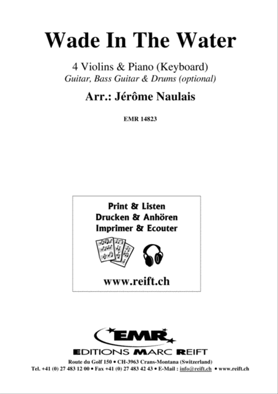 Wade In The Water Violin scores gallery preview page 2