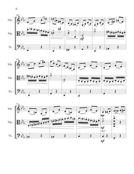 String Trio No 1 in C minor, Op 3 Mvmt 4 image number null