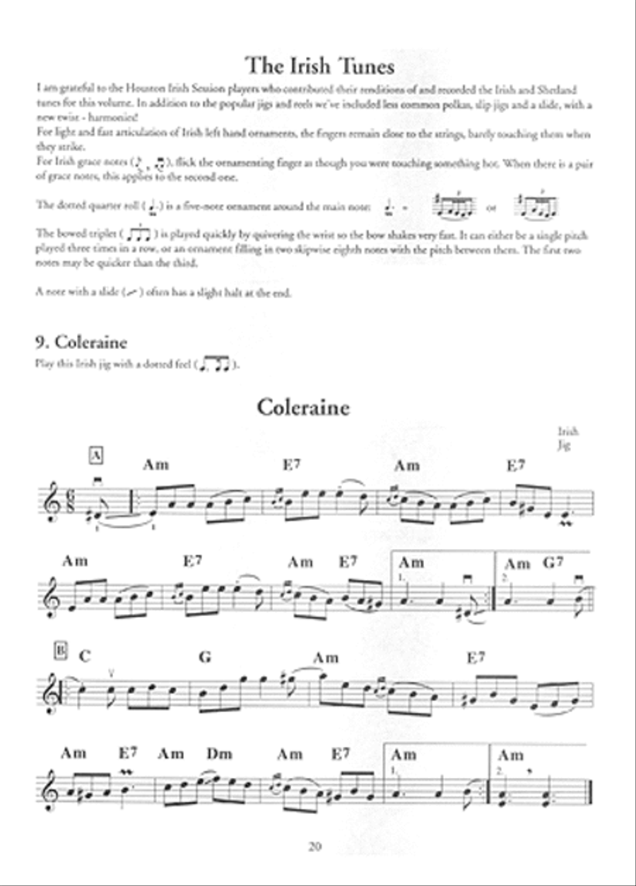Fiddling Around the World Violin scores gallery preview page 3