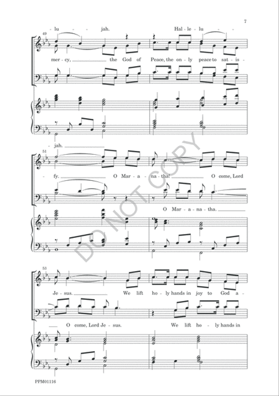 Glory into Glory Glory into Glory 4-Part scores gallery preview page 10