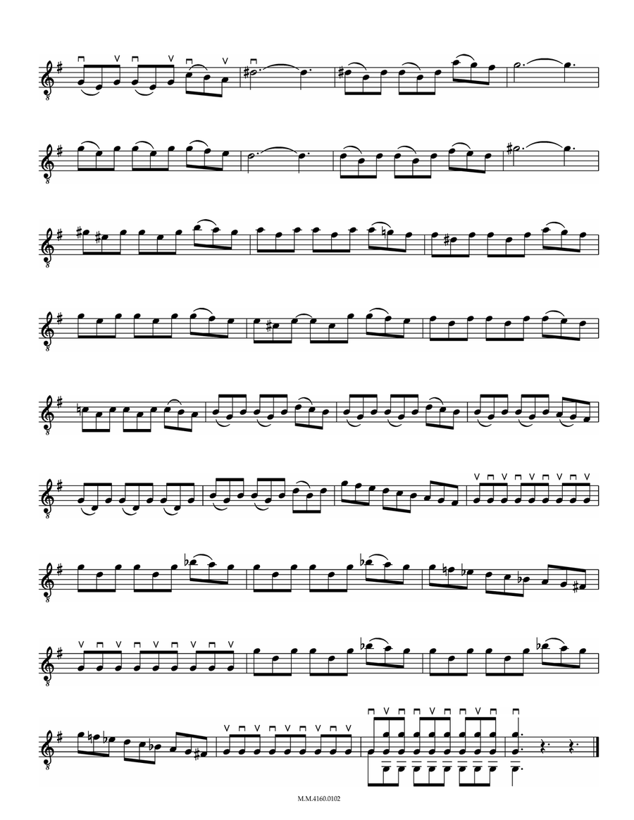 Concerto in G Major, Op.51, No.4 - Sinfonia (Alla Rustica) Classical Guitar scores gallery preview page 2