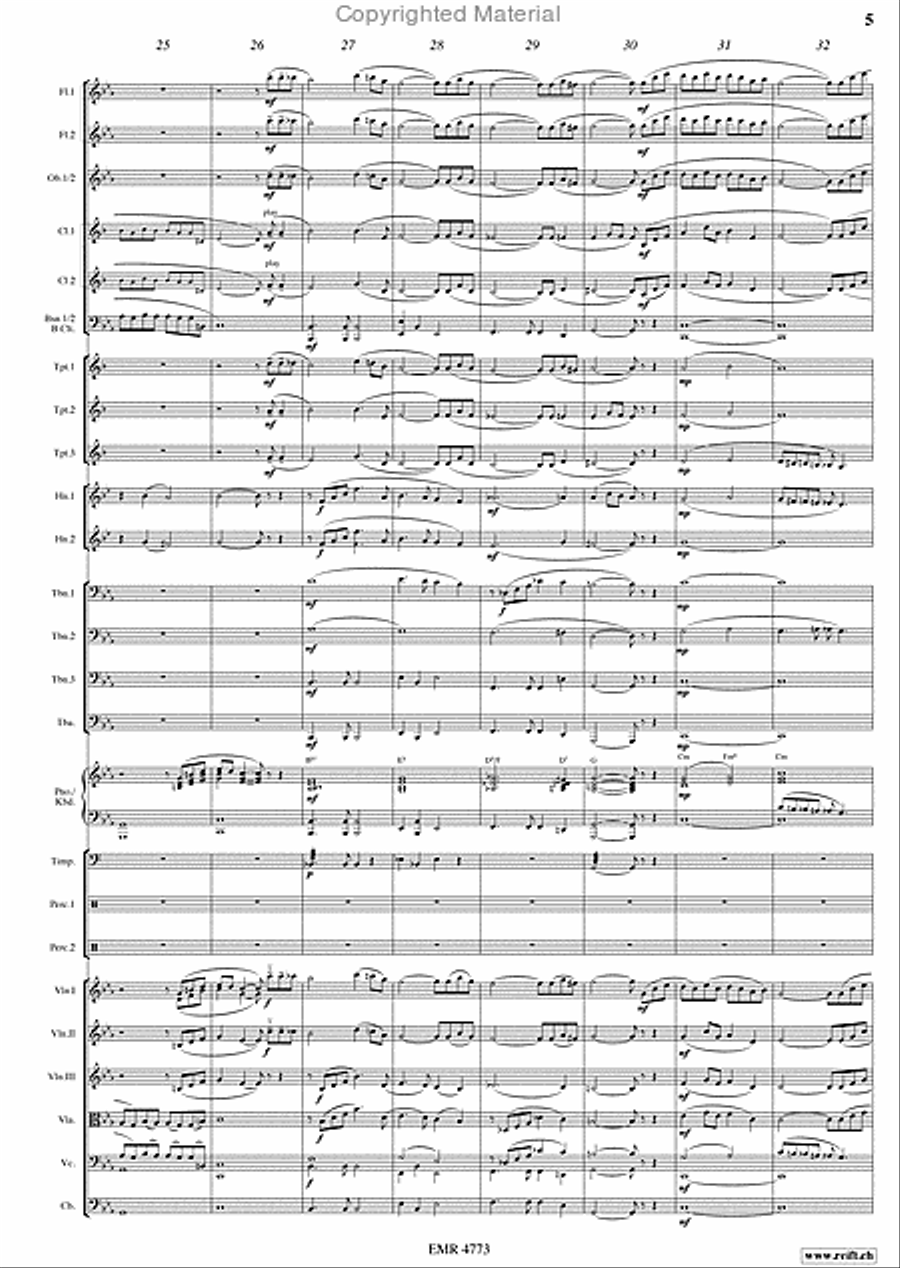 The Godfather Orchestra scores gallery preview page 5