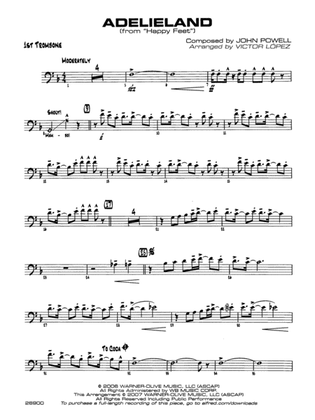 Adelieland (from Happy Feet): 1st Trombone