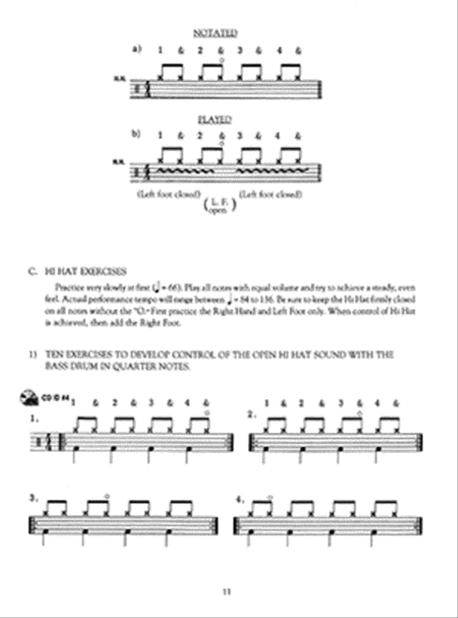 Funk Drumming Drum Set scores gallery preview page 2