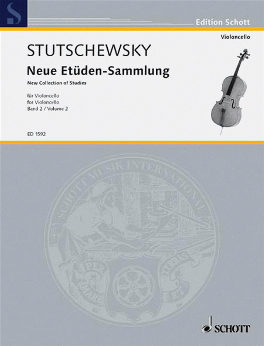 New Collection of Studies – Volume 2 Cello scores gallery preview page 1