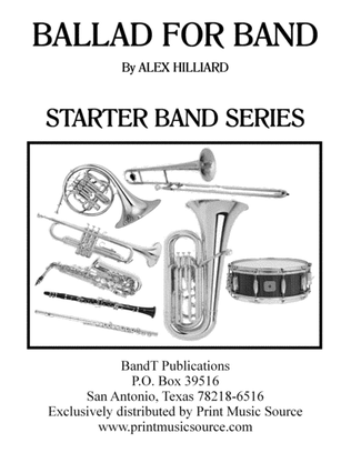 Book cover for Ballad for Band
