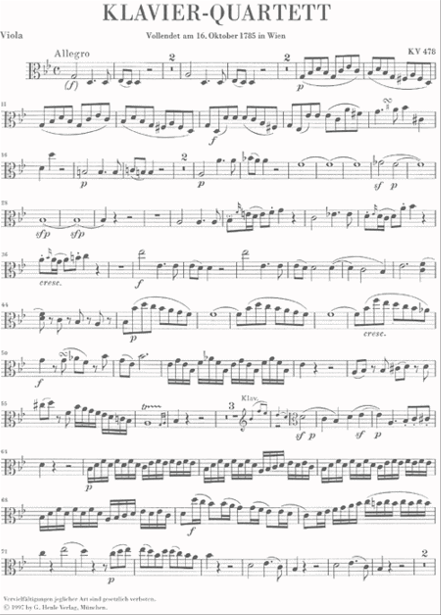 Piano Quartets Piano Quartet scores gallery preview page 4