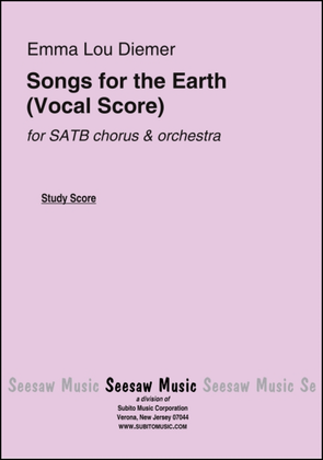 Book cover for Songs for the Earth