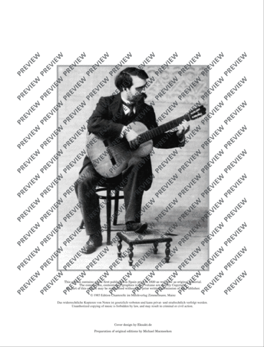 Collected Guitar Works: The Early Spanish Editions Classical Guitar scores gallery preview page 3