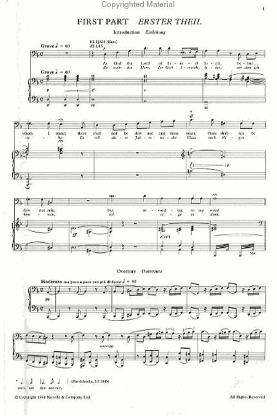 Elijah Elijah Choir scores gallery preview page 2