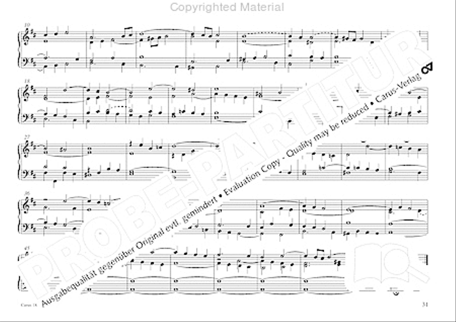 Organo pleno. Orgelstucke zum Ein- und Auszug Organ Solo scores gallery preview page 39