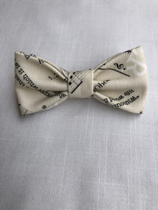 Hair bow tie with a french clip - Sonata
