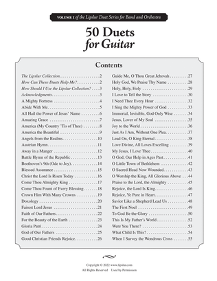50 Duets for Guitar