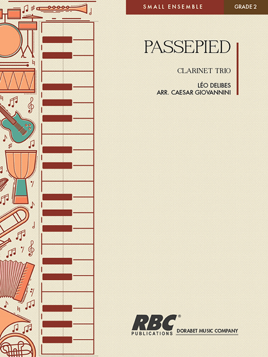 Passepied B-Flat Clarinet scores gallery preview page 1