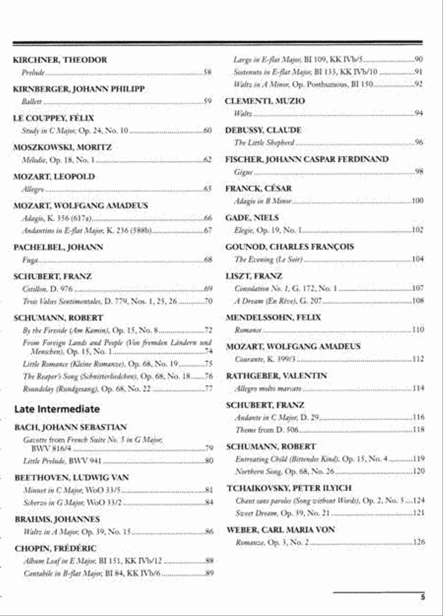 Essential Keyboard Repertoire, Volume 4 Piano Solo scores gallery preview page 3
