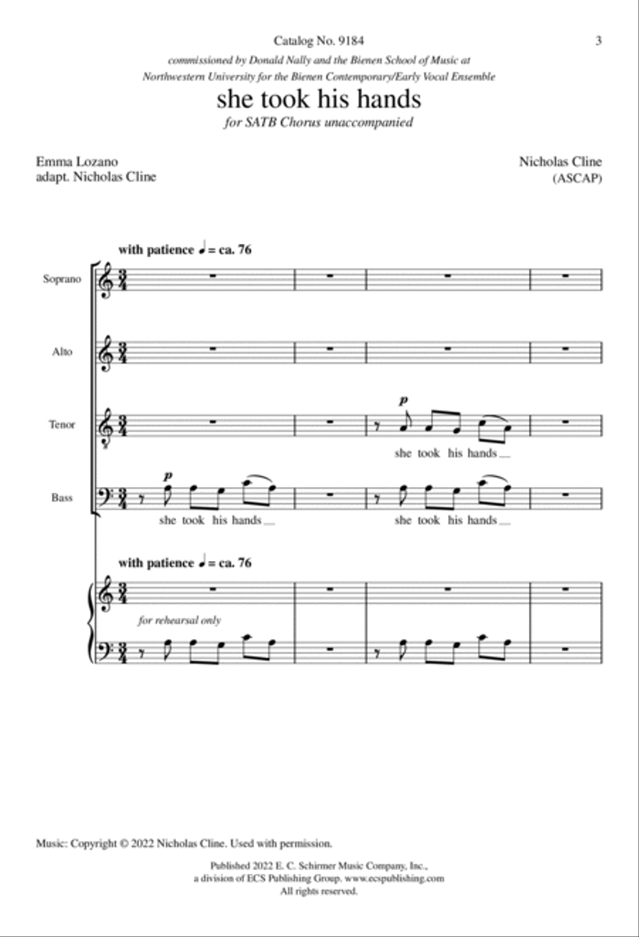 she took his hands 4-Part scores gallery preview page 3