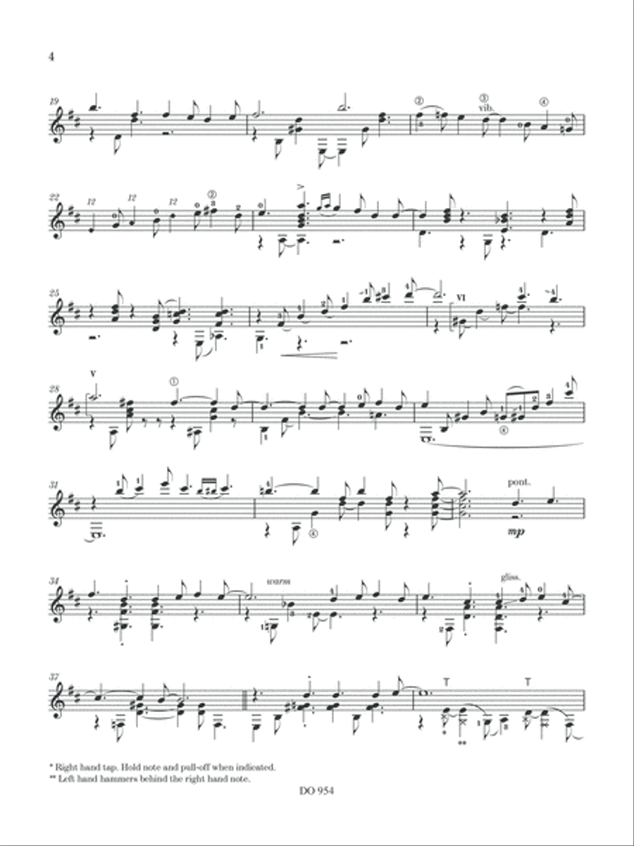 Hot Club Français Classical Guitar scores gallery preview page 4