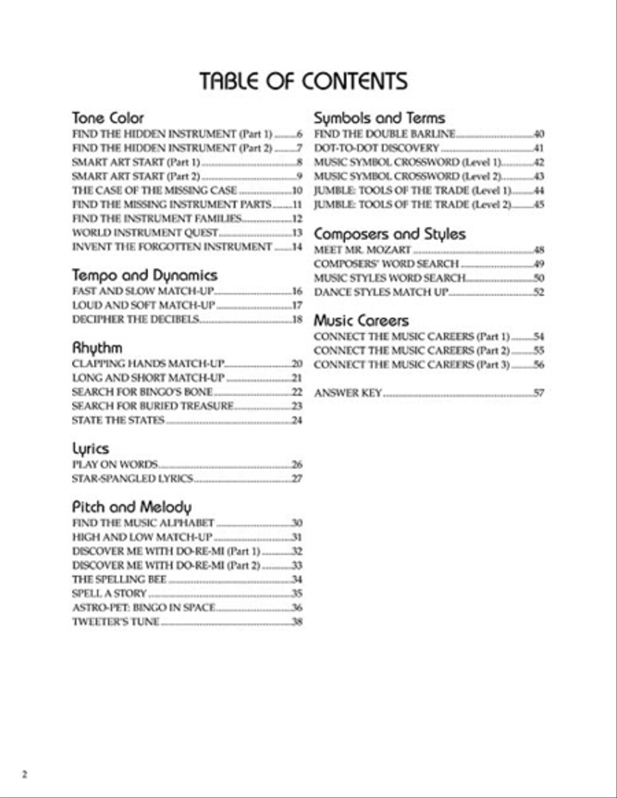 Music Masterminds Choir scores gallery preview page 3