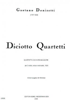Quartetto XVII in Re maggiore