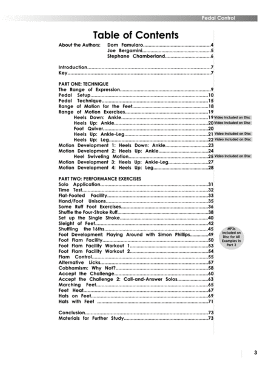 Pedal Control Percussion scores gallery preview page 2