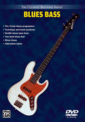 Book cover for Ultimate Beginner Blues Bass