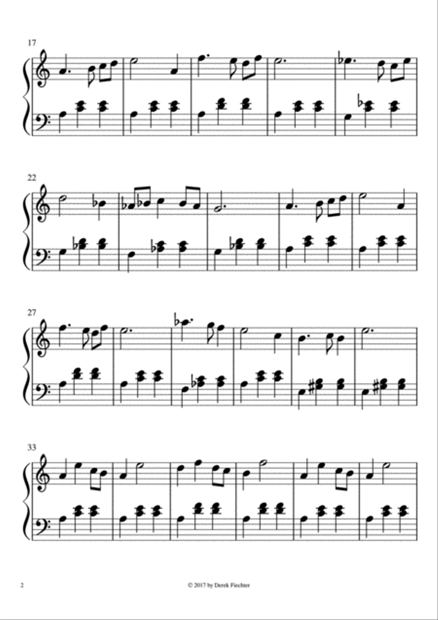Enchanted Ballroom Enchanted Ballroom Piano Solo scores gallery preview page 2