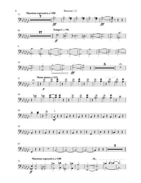 Symphony No.12 in E flat Minor Parts 2