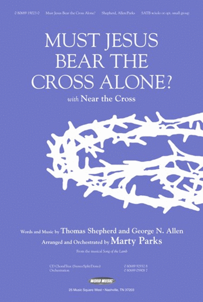 Must Jesus Bear The Cross Alone? - Anthem image number null