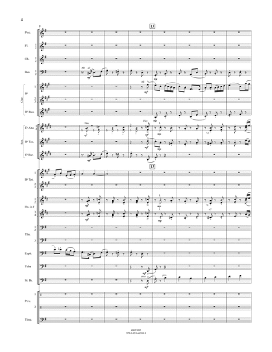 An American Tapestry (for Wind Ensemble) - Conductor Score (Full Score)