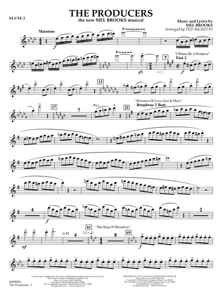 The Producers (arr. Ted Ricketts) - Flute 2