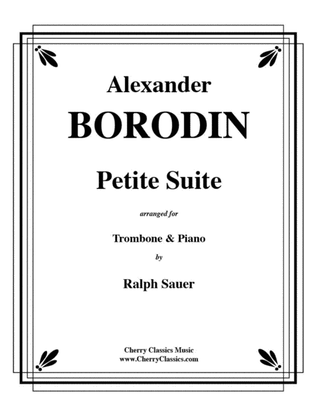Book cover for Petite Suite for Tuba or Bass Trombone & Piano