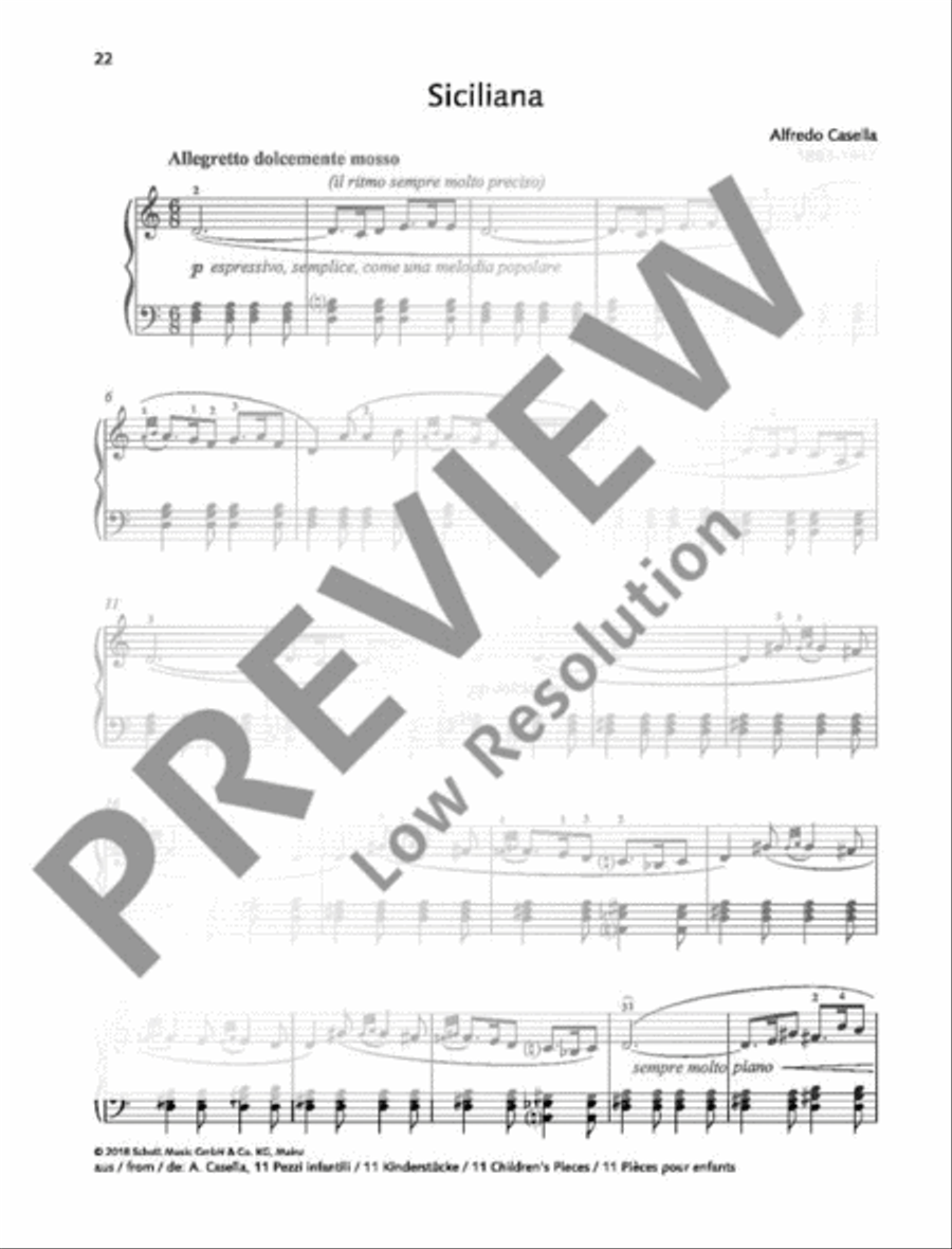 Siciliana Siciliana Piano Solo scores gallery preview page 2